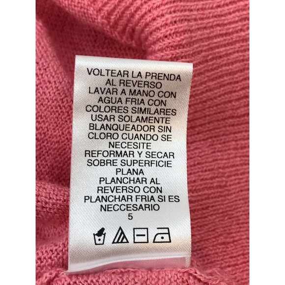 Spring & Mercer Women's Linen Cotton 3/4 Lantern Sleeve Button Front Cardigan L - Picture 6 of 9